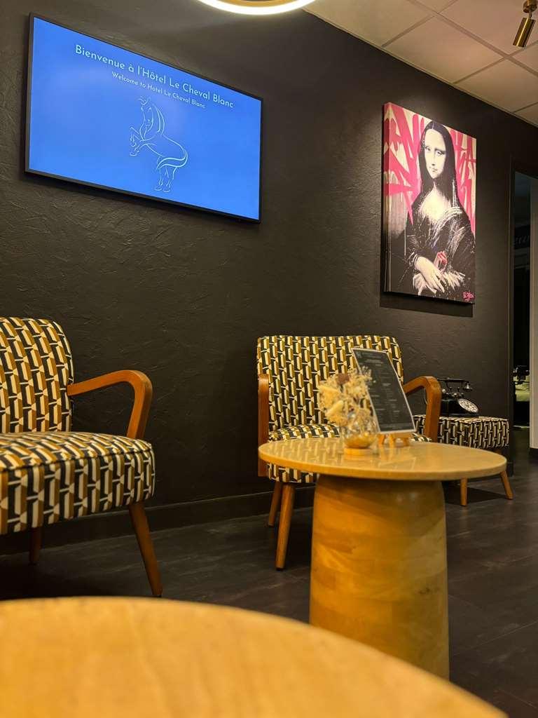 Cit'Hotel Le Cheval Blanc Cognac Centre מסעדה תמונה